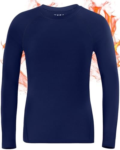 Amazon.com: Youper Youth Boys & Girls Thermal Compression Shirt